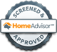 Homeadvisor screened and approved electrician